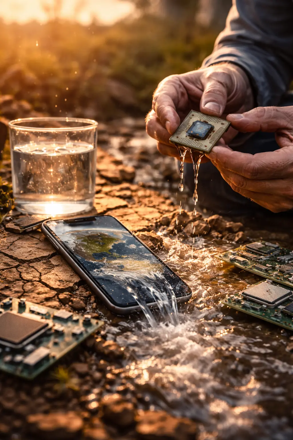 La huella invisible de la tecnología: el agua que no vemos 
